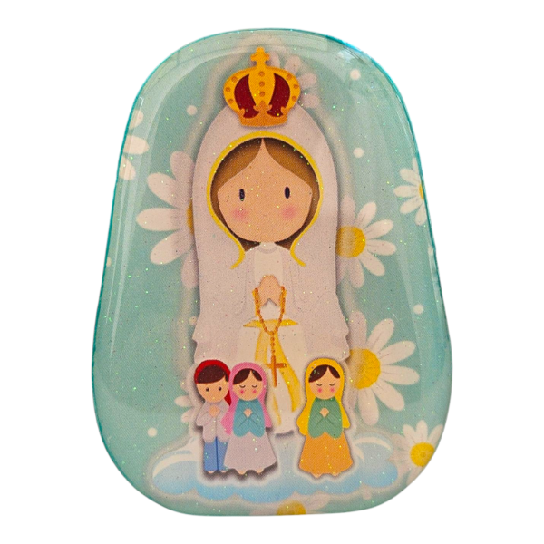 Virgen de Fatima en Resina 10cm