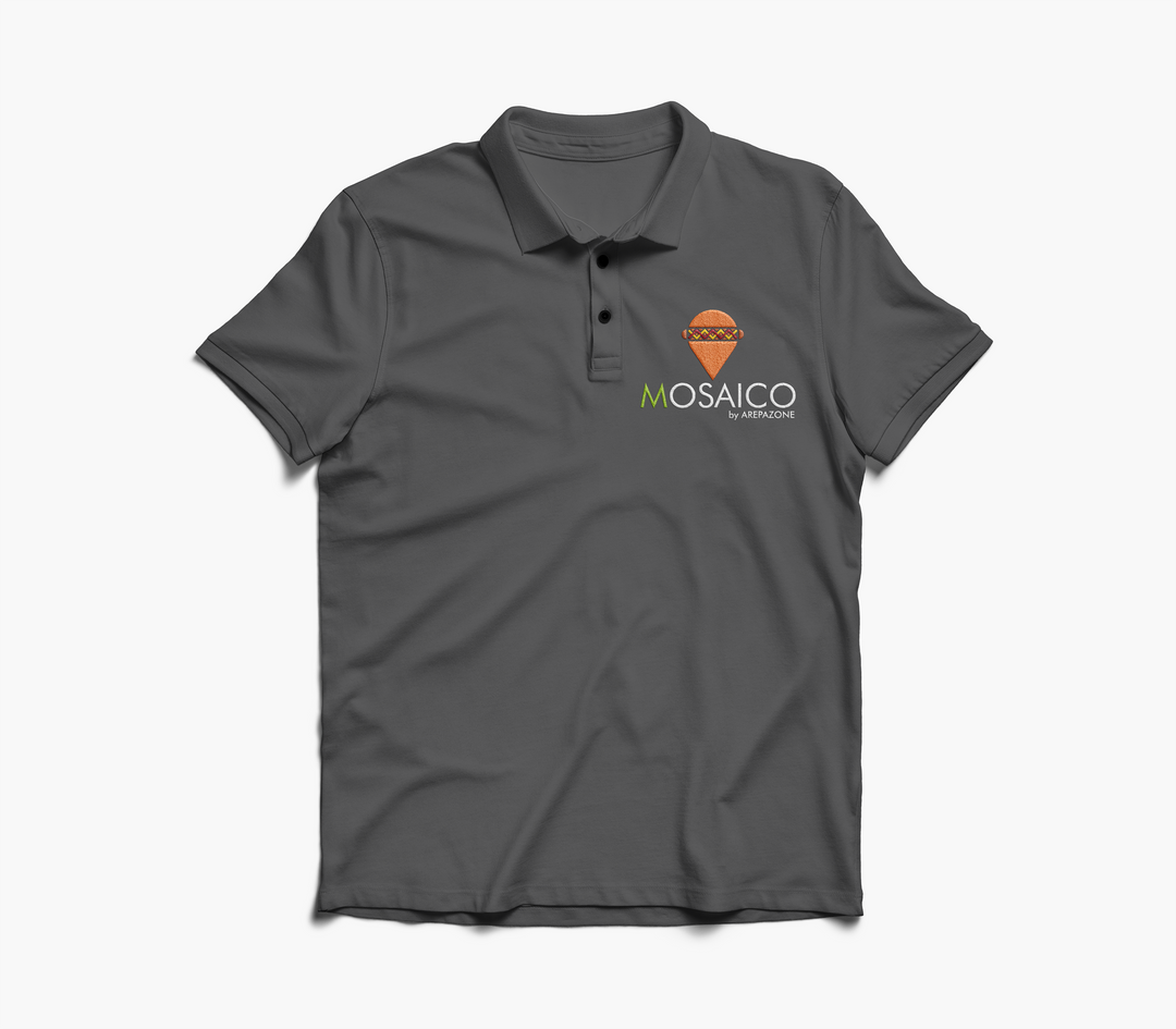 Mosaico Shift Leader - Gray Polo