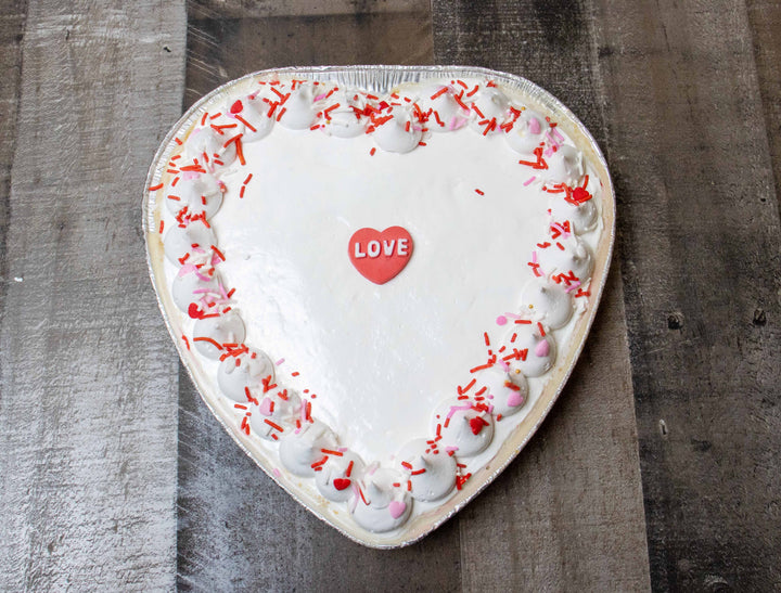 Torta Tres Leches - Corazón (Pedido con un mínimo de 3 días de anticipación)
