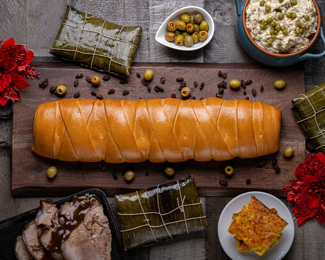 Pan de Jamón y Queso Crema