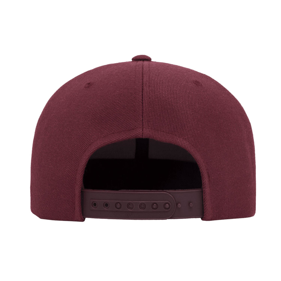 VZLA Maroon Signature Flat Snapback