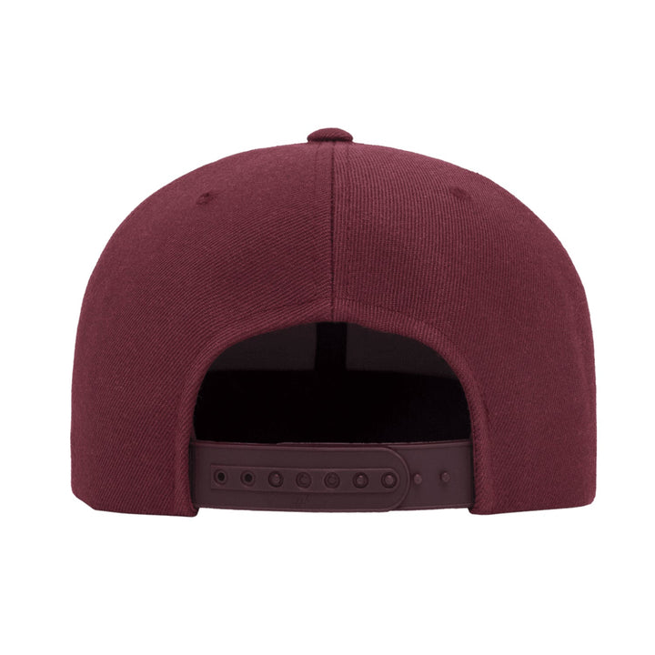 VZLA Maroon Signature Flat Snapback