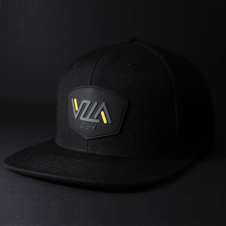 VZLA Black Flat Snapback VIP