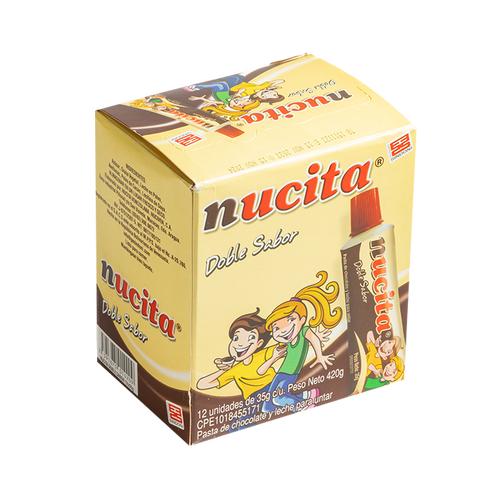 Nucita - Doble Sabor 12 Unidades
