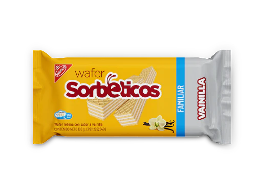 Sorbeticos - Vainilla 4 Unidades