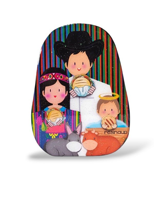 Pesebre Venezolano Una Pieza Estilo Cruz Diez #1