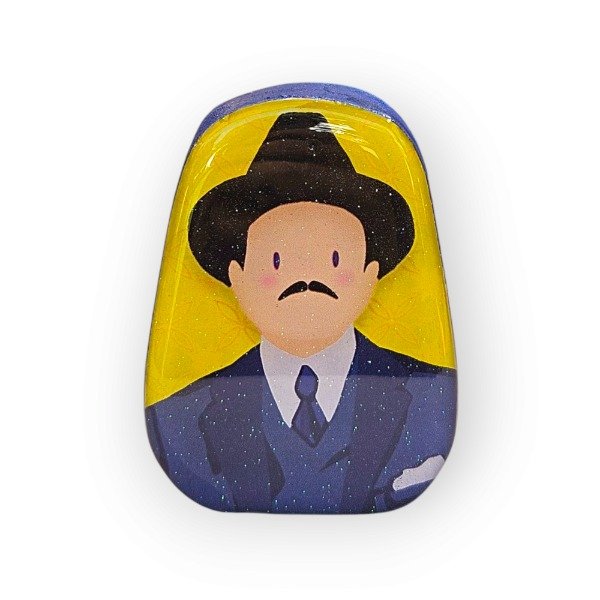 Dr. José Gregorio Hernandez en Resina 10cm - Amarillo
