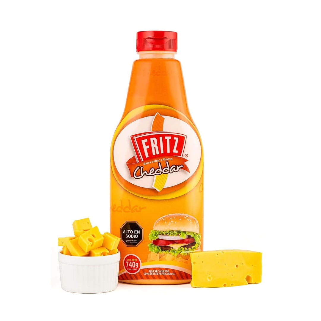 Salsa Fritz Cheddar 740gr
