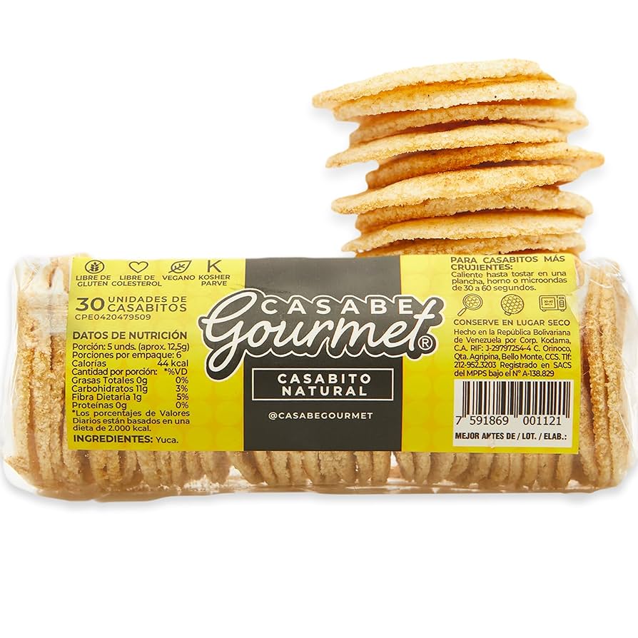 Casabe Gourmet - 12 Units x 70g