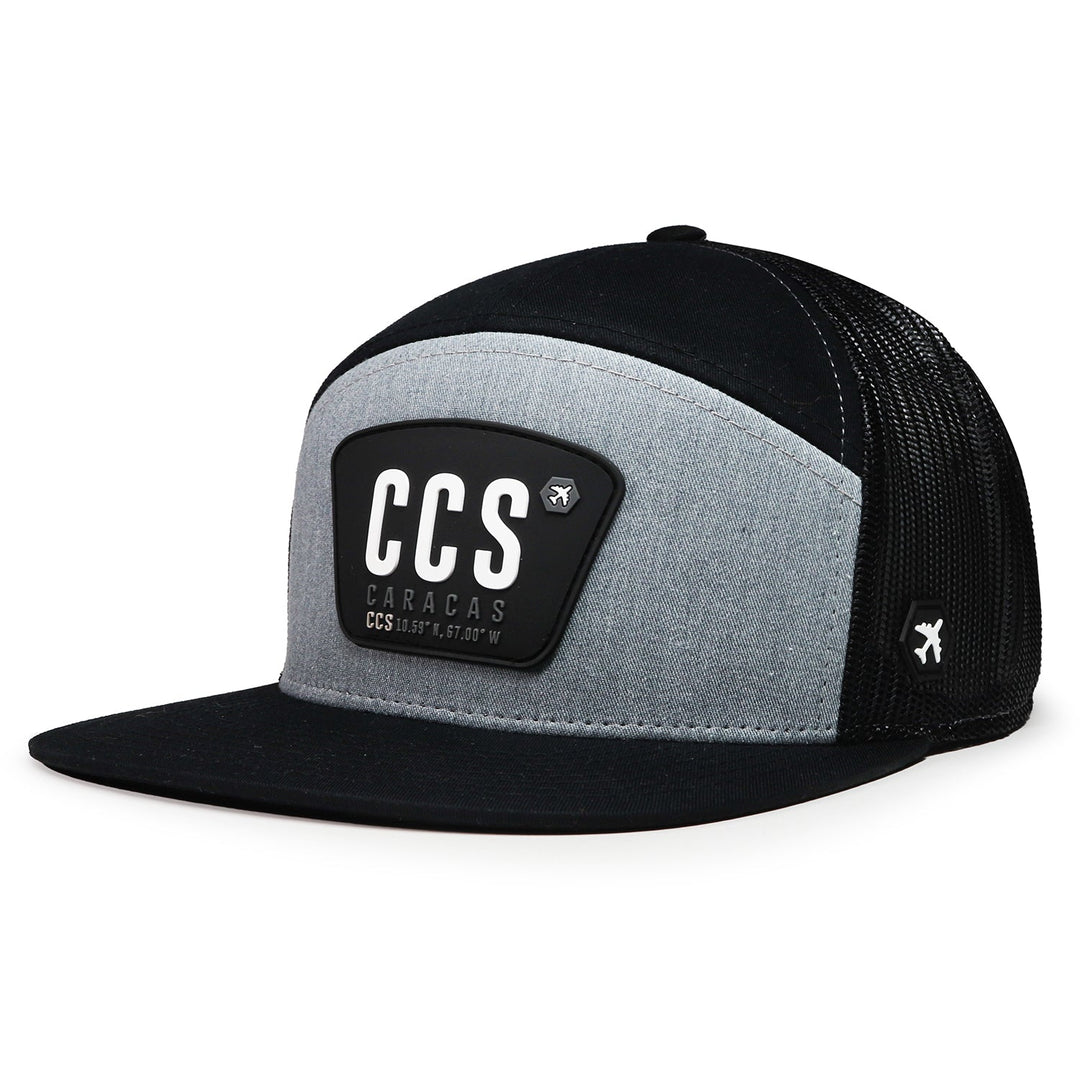 VZLA 7 Panel CCS - Heather Black