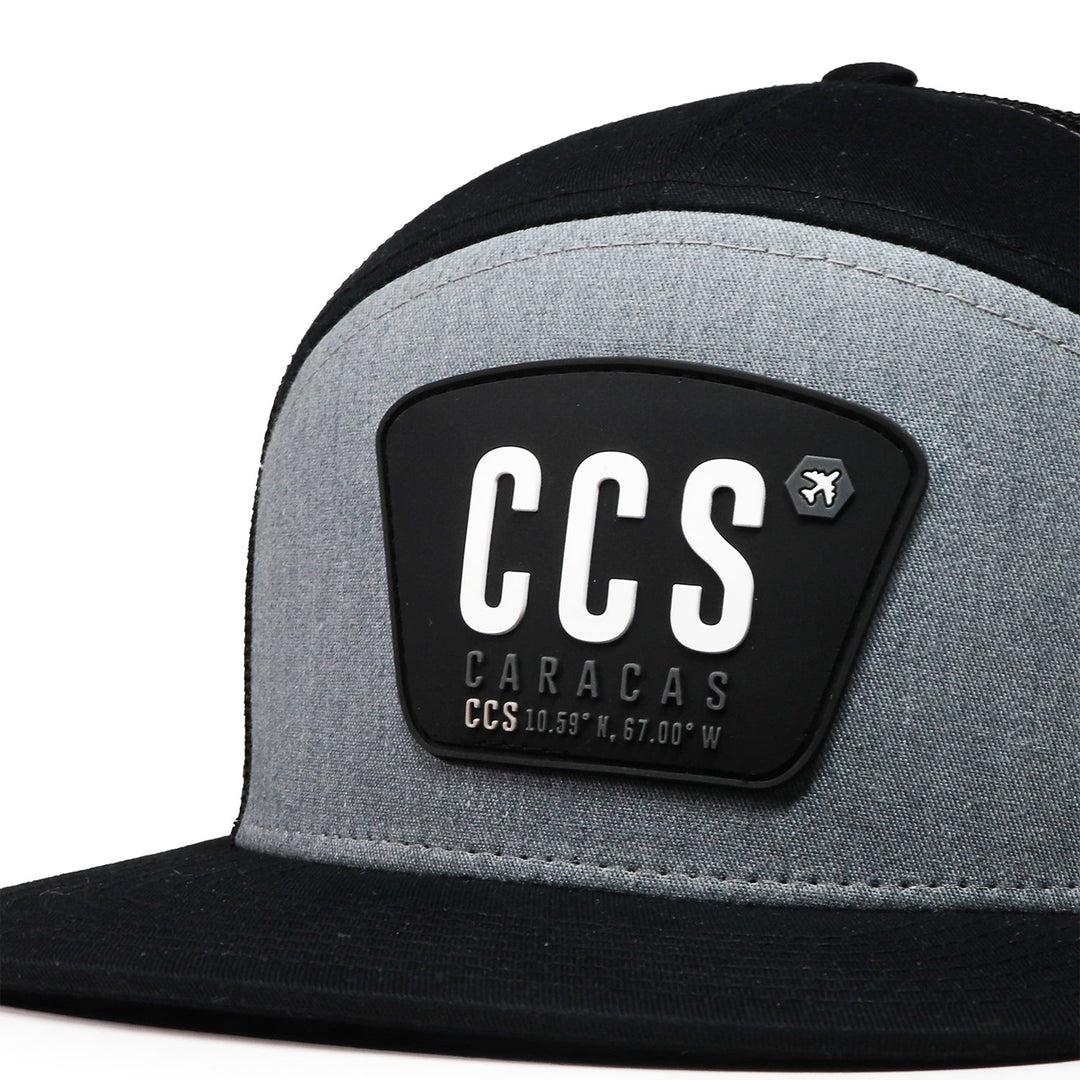 VZLA 7 Panel CCS - Heather Black