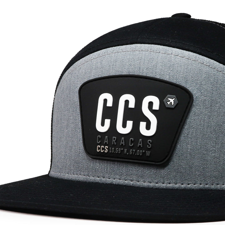 VZLA 7 Panel CCS - Heather Black