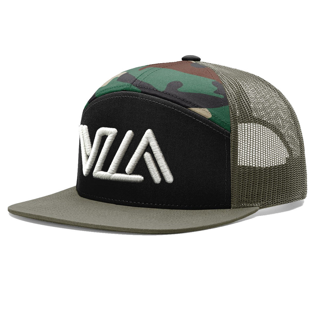 VZLA 7 Panel Camo - Black
