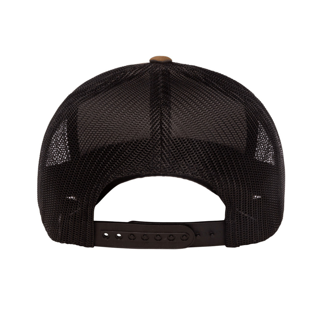 VZLA Camo/Black Trucker Hat