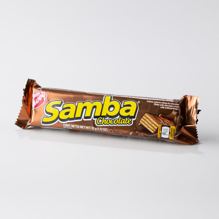 Caja Samba - 32 gr 20 Unidades de Chocolate