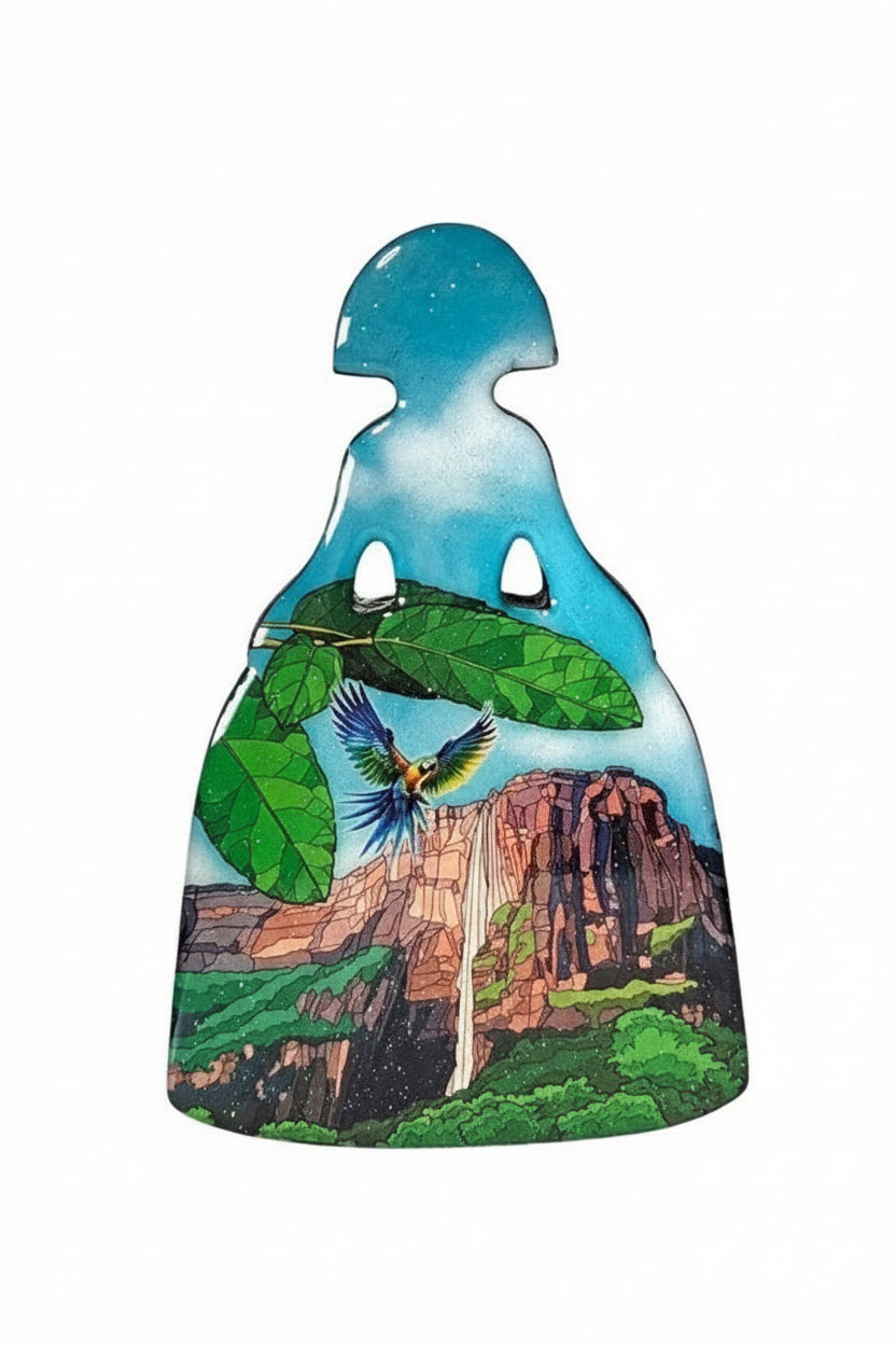 Menina en Resina - Salto Ángel