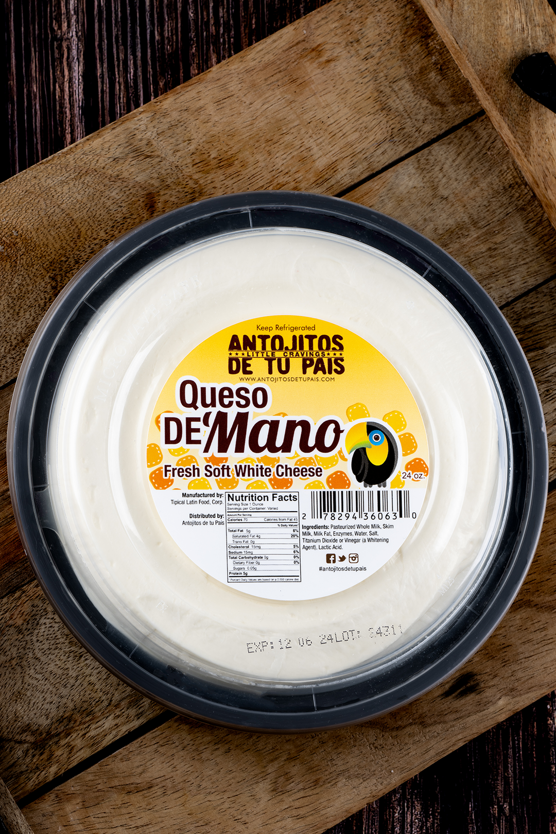 Queso De Mano (24 oz)