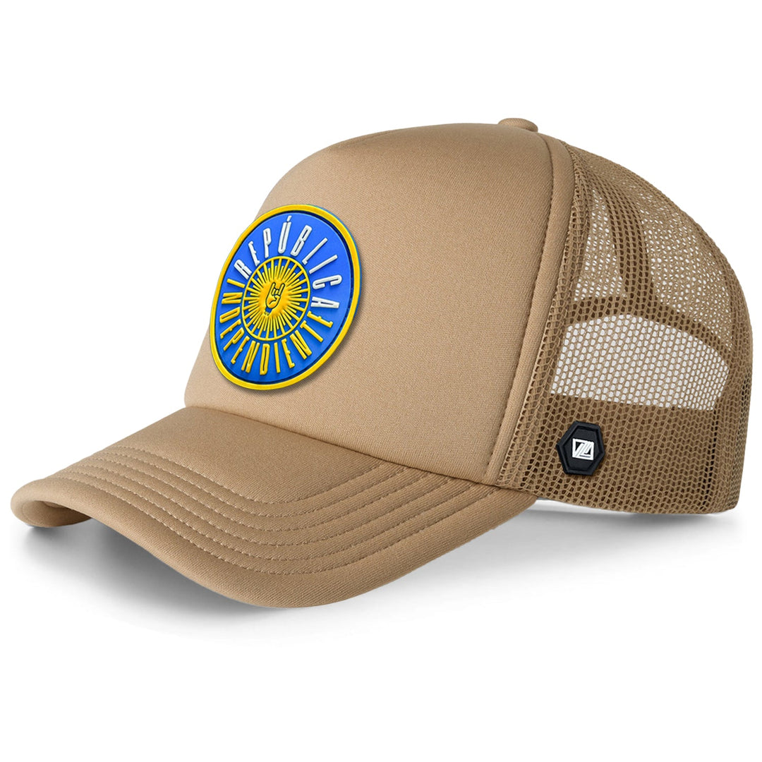 República Independiente Foam Trucker Cap - Khaki