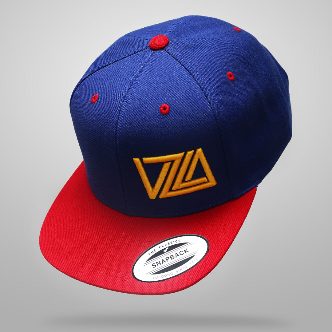 VZLA Flat Bill Snapback Hat (Tricolor)