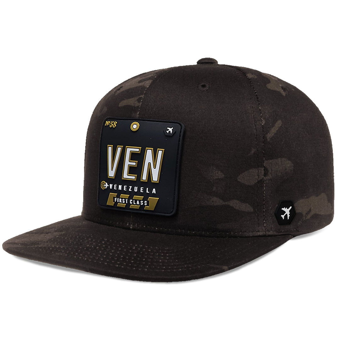 VEN - Venezuela Flat Snapback Dark Camo