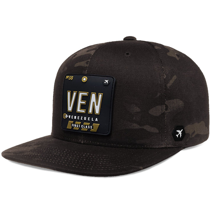 VEN - Venezuela Flat Snapback Dark Camo