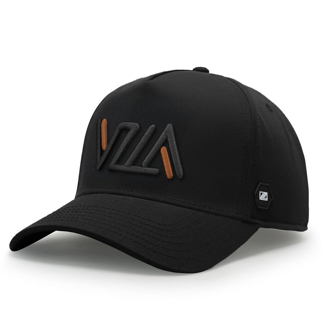 VZLA 3D Frame Cap - Black/Copper
