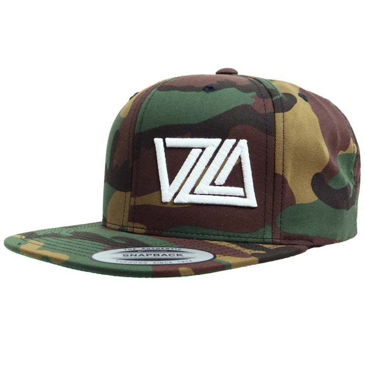 VZLA Flat Bill Snapback Hat (Camouflage)