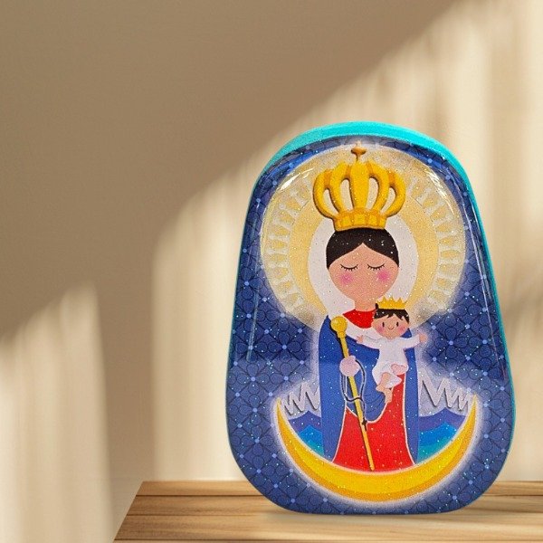 Virgen de Chiquinquirá en Resina 10cm