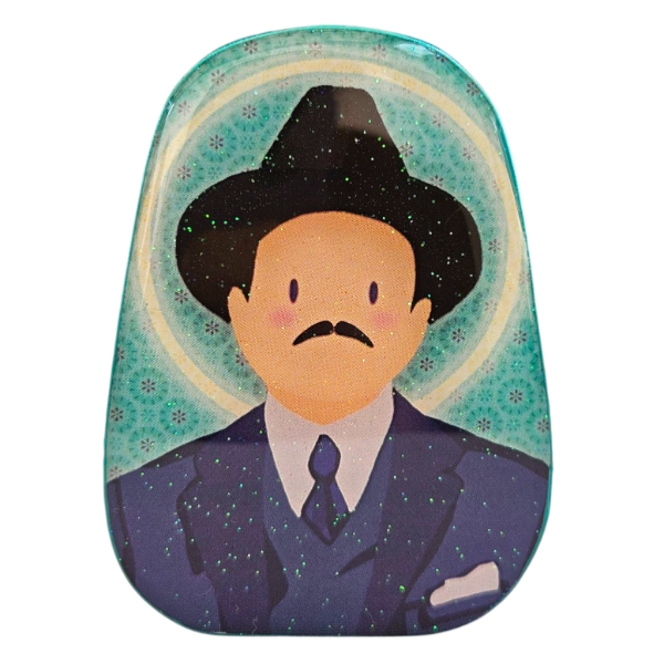Dr. José Gregorio Hernandez en Resina 10cm - Azul