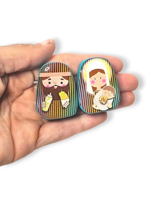 Pesebre Venezolano Sabores Que Nos Definen de Dos Piezas