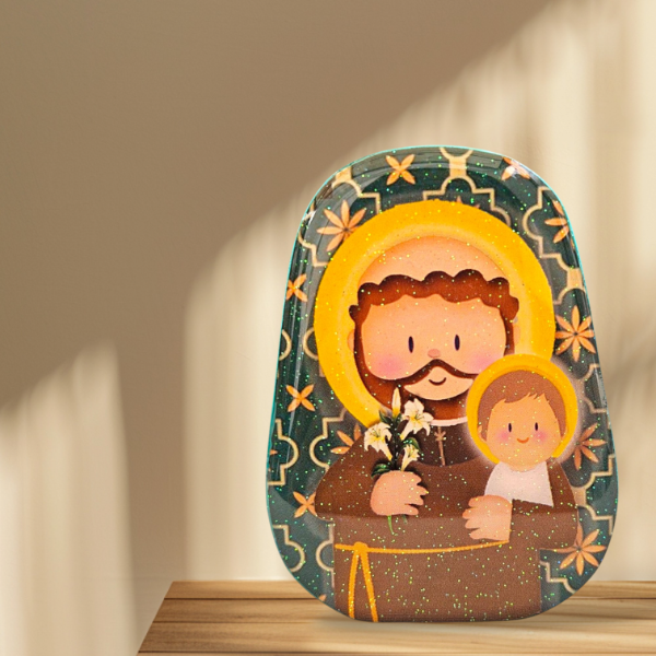 San Antonio de Padua en Resina 10cm