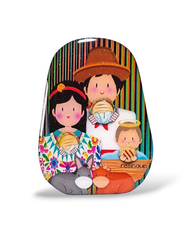 Pesebre Venezolano Una Pieza Estilo Cruz Diez #2