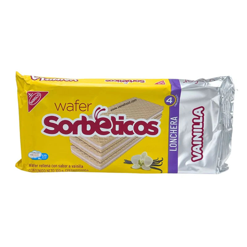 Sorbeticos de Vainilla 4 Units