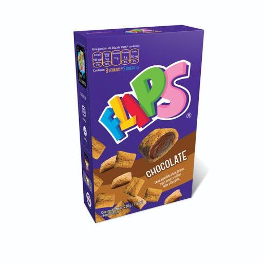 Flips Caja Chocolate 220 gr